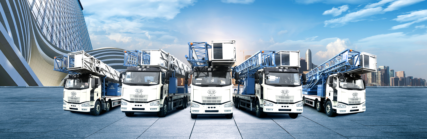 重汽霸王款4桥24米(2节平台)